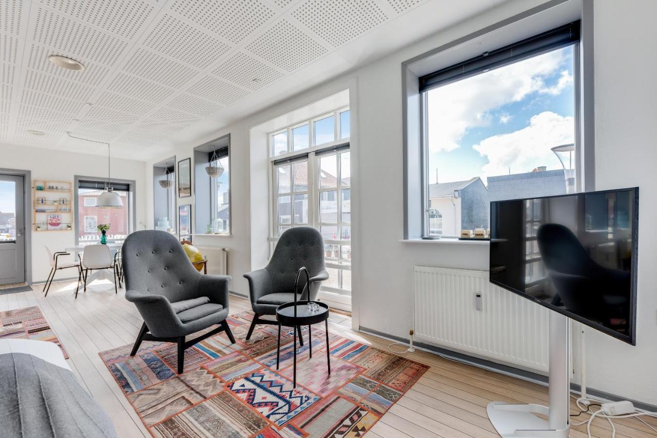 Hvide Sande Hotel Bagian luar foto